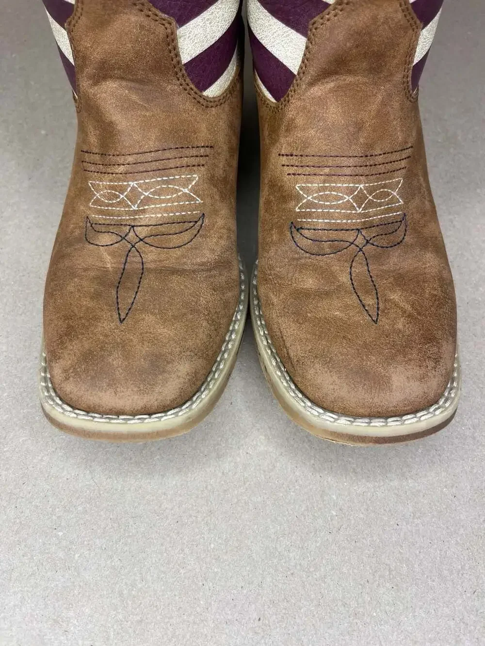 Twister Children's Jacob Square Toe American Flag Western Boots Size 3